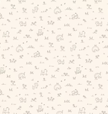 Clothworks Kitten Fun Playful Tonal Cream