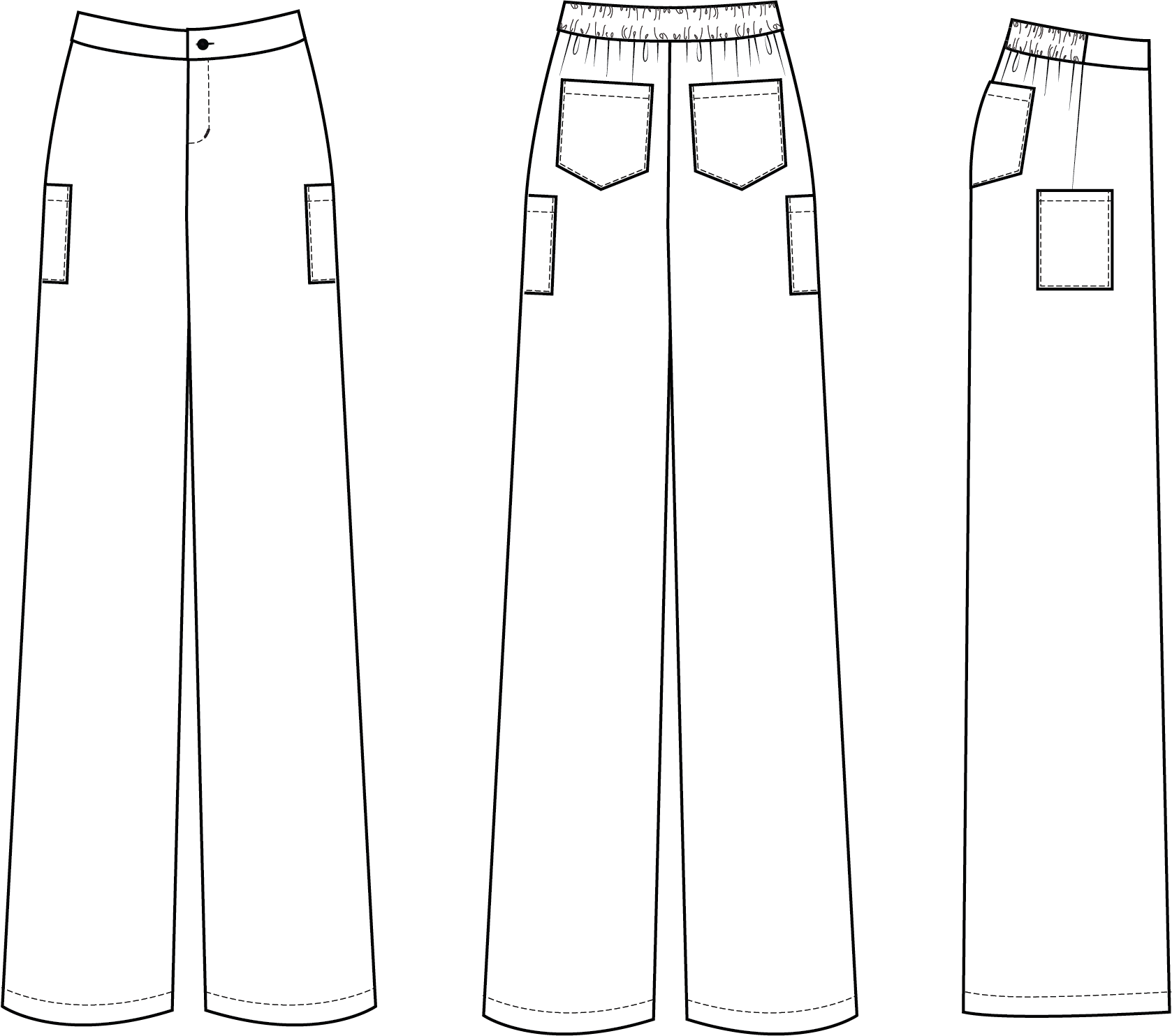 Friday Pattern Co. Friday Pattern Co. Flaneur Pant Pattern