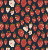 Cotton + Steel Under The Apple Tree Queen of Berries Canvas Starry Night