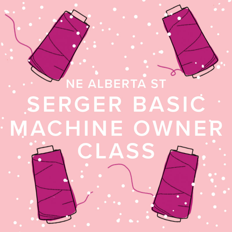 Modern Domestic Machine Owner Class: Meet Your Serger