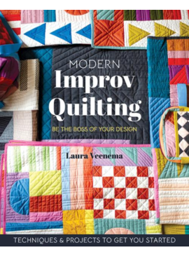 C & T Publishing Modern Improv Quilting