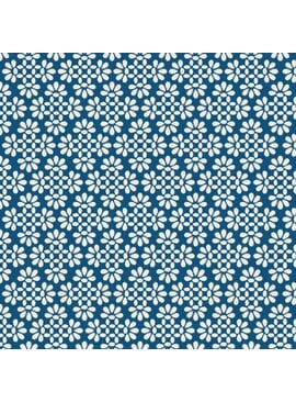 Cloud 9 Fabrics Garden Reverie Eyelet Blue