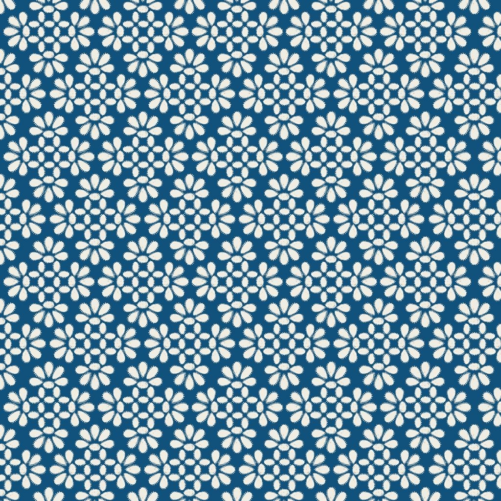Cloud 9 Fabrics Garden Reverie Eyelet Blue