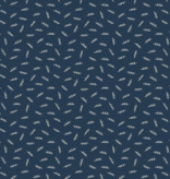 Felicity Fabrics Pasta Love Fusilli Fun Navy