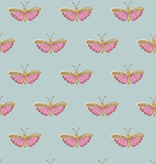 Andover Flourish Chrysalis Blue