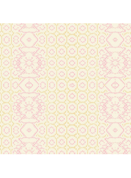 Andover Flourish Grandma's Lace Pink