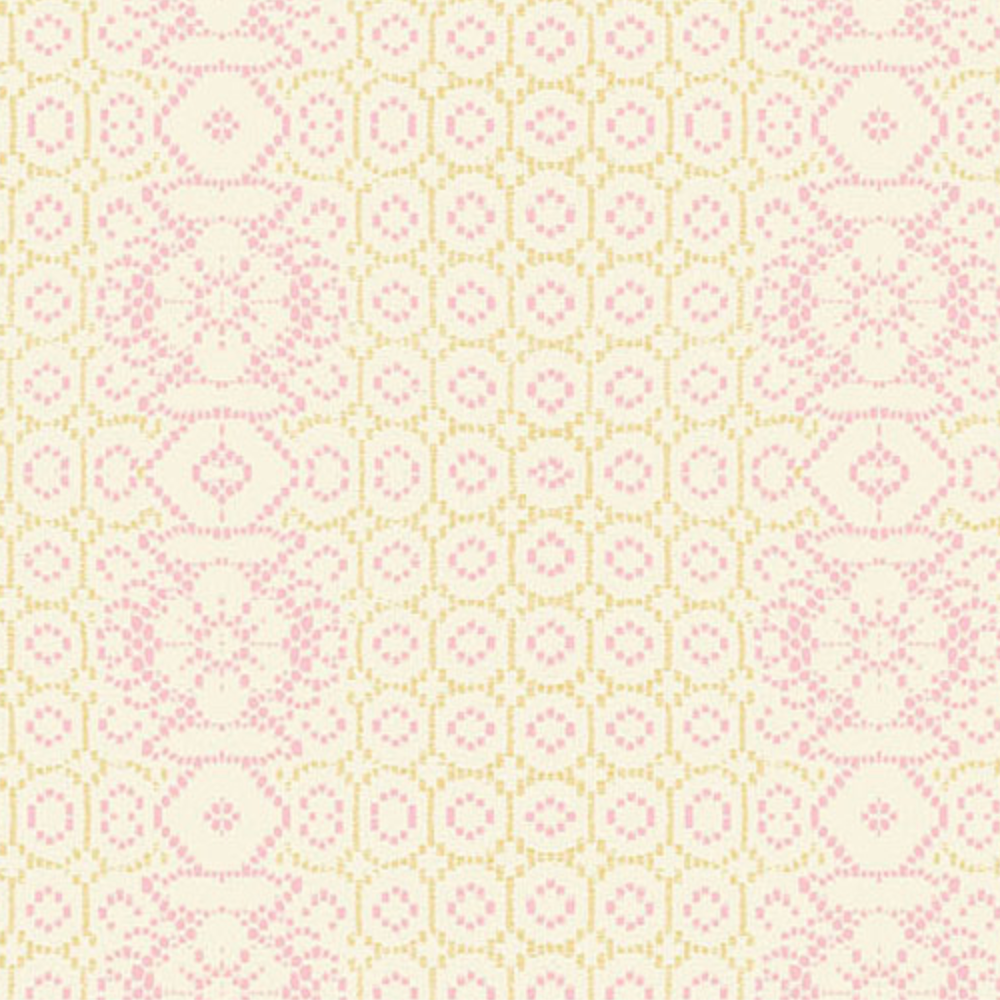 Andover Flourish Grandma's Lace Pink