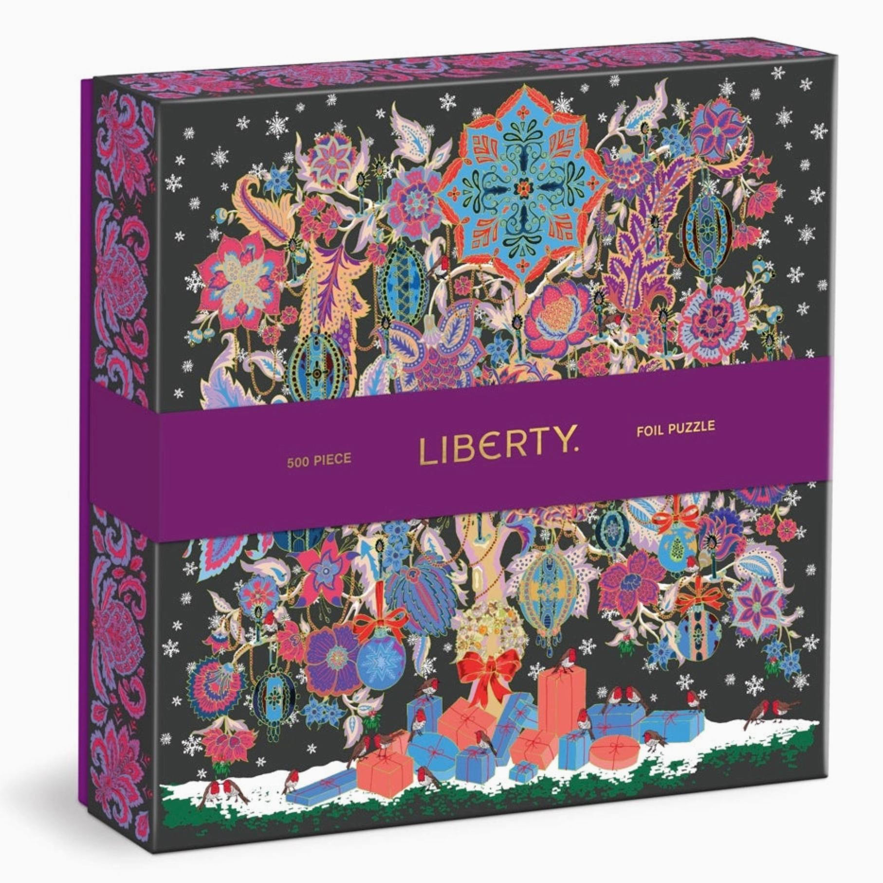 Chronicle Books Liberty Christmas Tree of Life 500 Piece Foil Puzzle