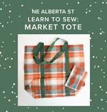 Chloe Costello Learn to Sew: Foldable Market Tote, Tuesday, November 4th, 5:30pm-8:30pm