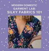Colleen Connolly CLASS FULL! Garment Lab: Silky Fabrics 101, Tuesdays, November 18th, Dec. 2nd, & 9th, 5:30pm-8:30pm