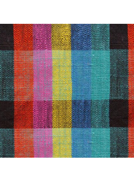 Ruby Star Society 16" Sunshine Toweling Multi Stripe Black
