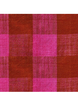 Ruby Star Society 16" Sunshine Toweling Large Check Hot Pink