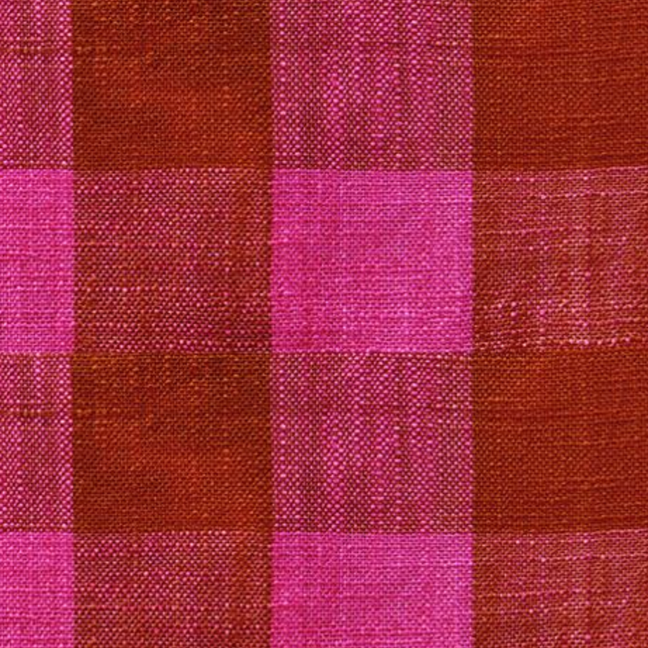 Ruby Star Society 16" Sunshine Toweling Large Check Hot Pink