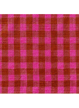 Ruby Star Society 16" Sunshine Toweling Small Check Hot Pink