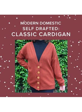 Lori Caldwell Sundays, November 9th, 10am-2pm & 16th, 10am-2:30pm - Advanced Beginner: Self-Drafted Classic Cardigan