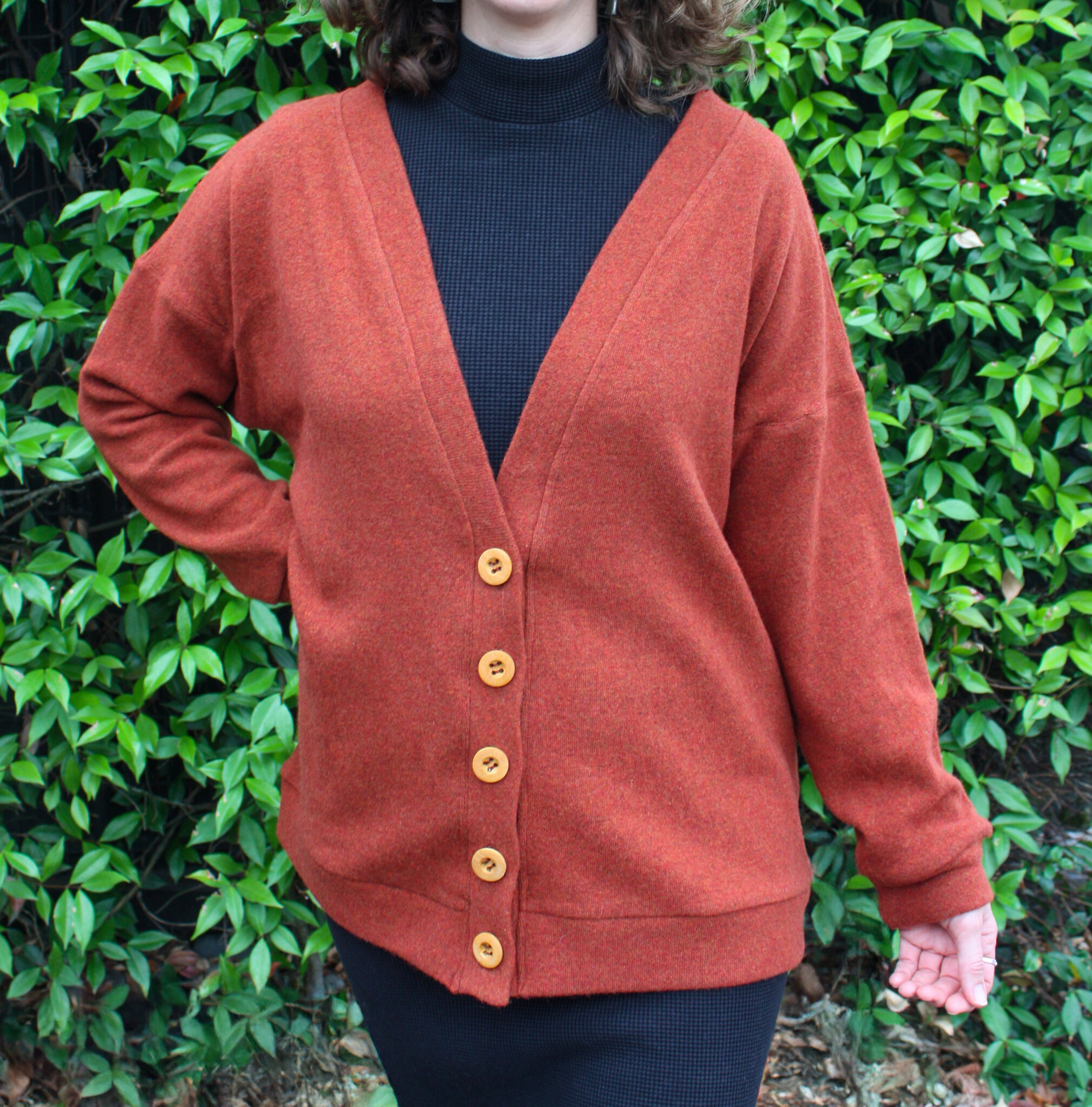 Lori Caldwell Advanced Beginner: Self-Drafted Classic Cardigan, Sundays, November 9th, 10am-2pm & 16th, 10am-2:30pm