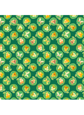 Windham Fabrics SALE Insectarium Cameo Green