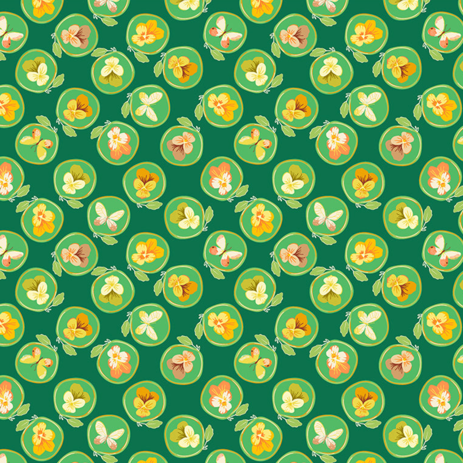 Windham Fabrics Insectarium Cameo Green