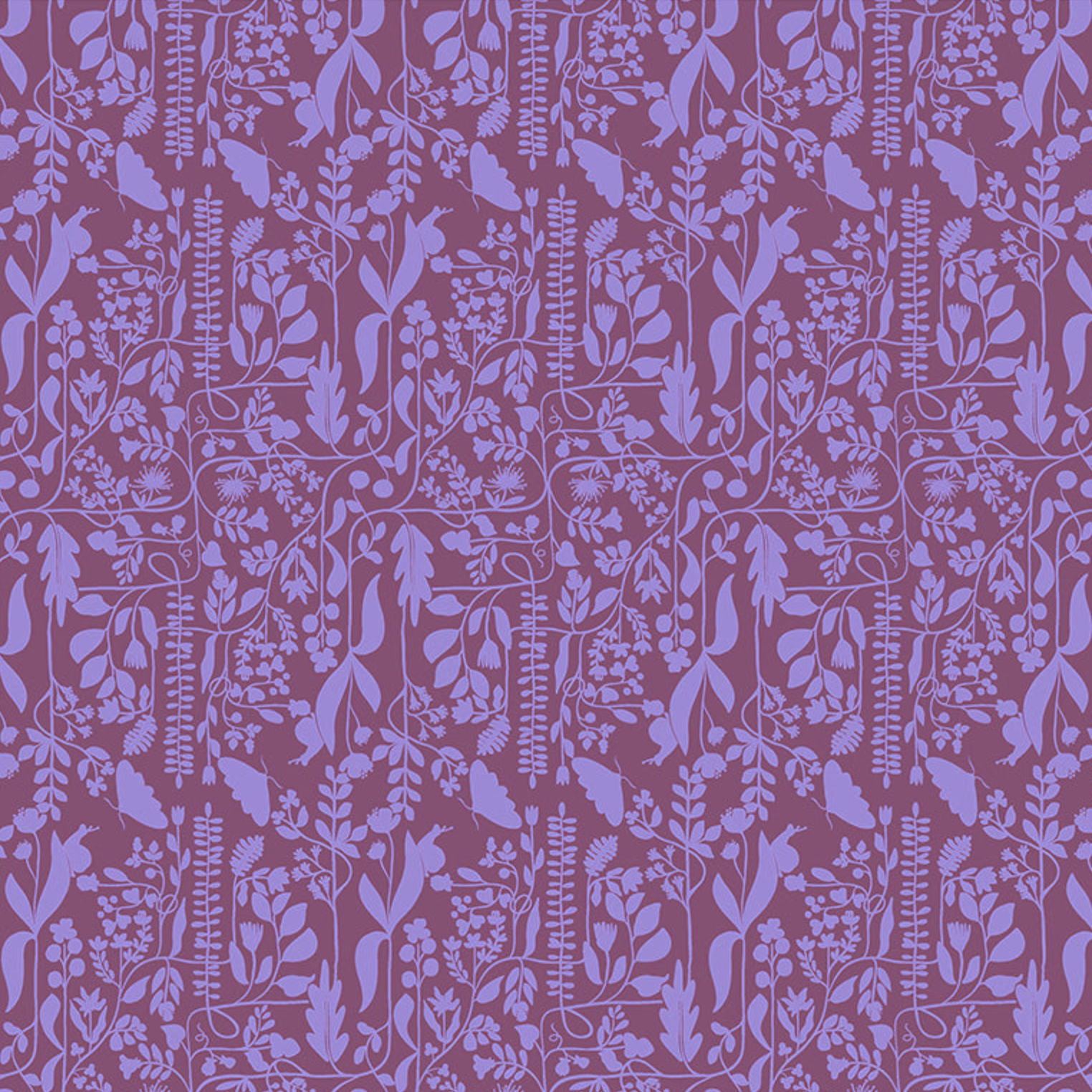 Windham Fabrics Insectarium Meander Plum