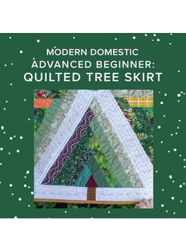 Courtney Zerizef CLASS IN SESSION! Sundays, November 16th, 23rd & December 7th, 3:30pm-6:30pm - Advanced Beginner: Quilted Tree Skirt