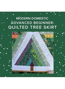 Courtney Zerizef Sundays, November 16th, 23rd & December 7th, 3:30pm-6:30pm - Advanced Beginner: Quilted Tree Skirt