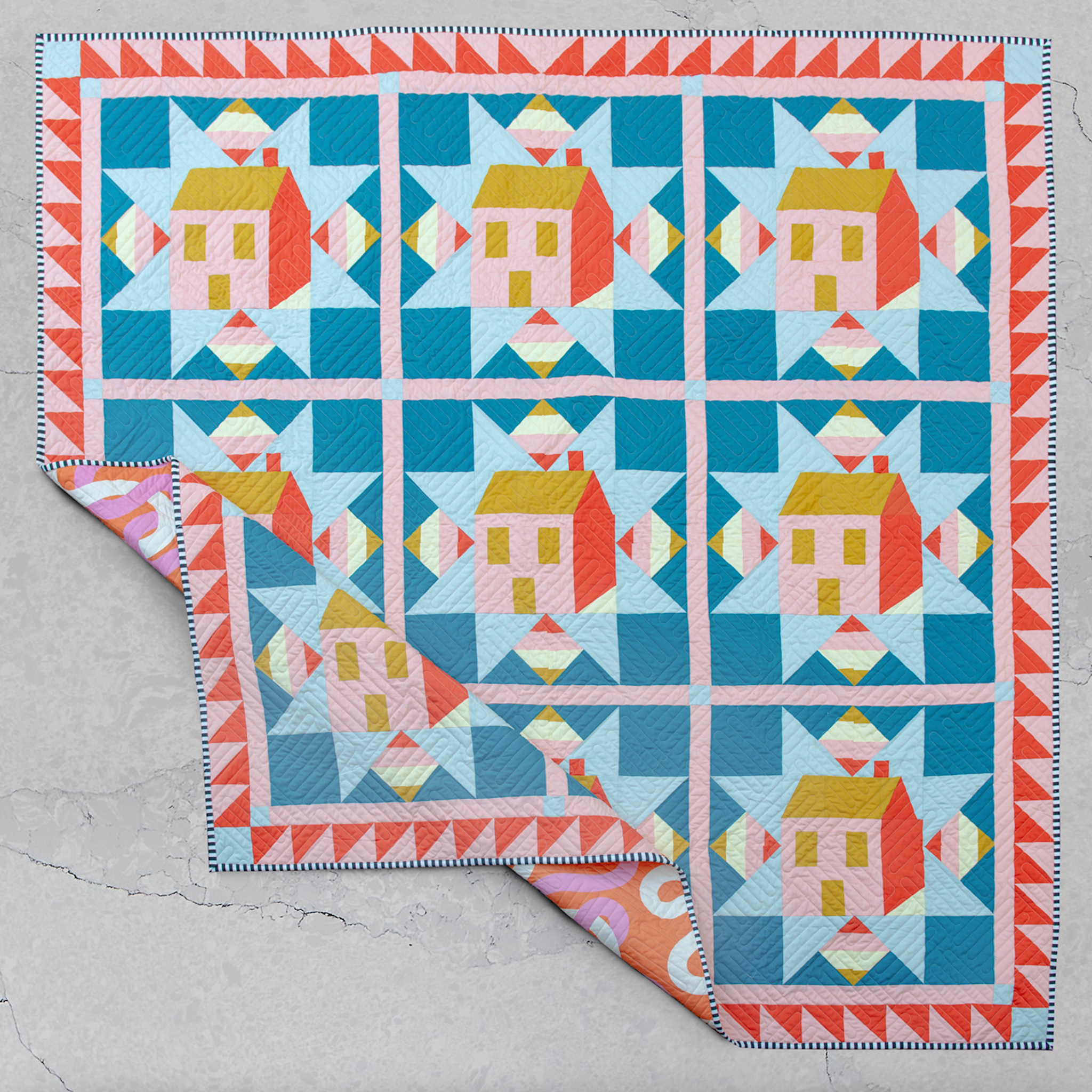 Toad And Sew Toad And Sew Cottagecore Quilt pattern