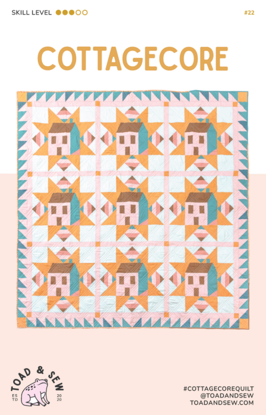 Toad And Sew Toad And Sew Cottagecore Quilt pattern