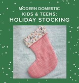 Amy Karol ONE SPOT LEFT! Kids & Teens Sewing: Holiday Stocking, Monday, December 22nd, 1:30pm-4:30pm