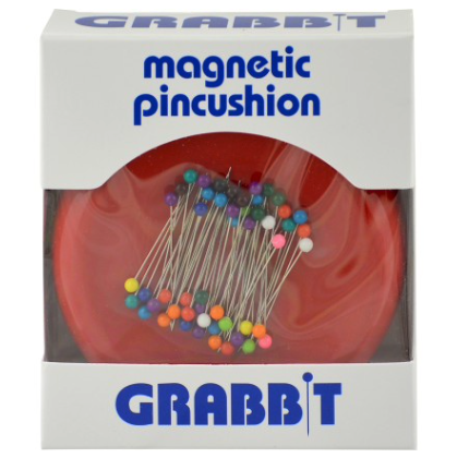 Blue Feather Grabbit Magnetic Pin Cushion