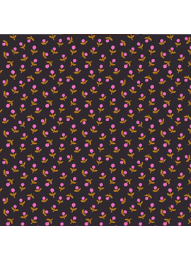 Ruby Star Society Catnap Black Mini Flowers Ruby Star Society Catnap Black Mini Flowers