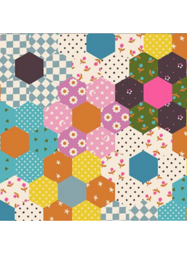 Ruby Star Society Catnap Turquoise Hexagon Cheater