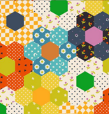 Ruby Star Society Catnap Warm Red Hexagon Cheater