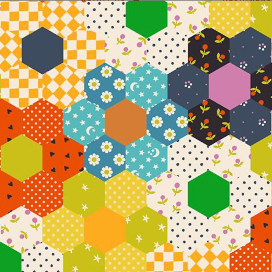 Ruby Star Society Catnap Warm Red Hexagon Cheater