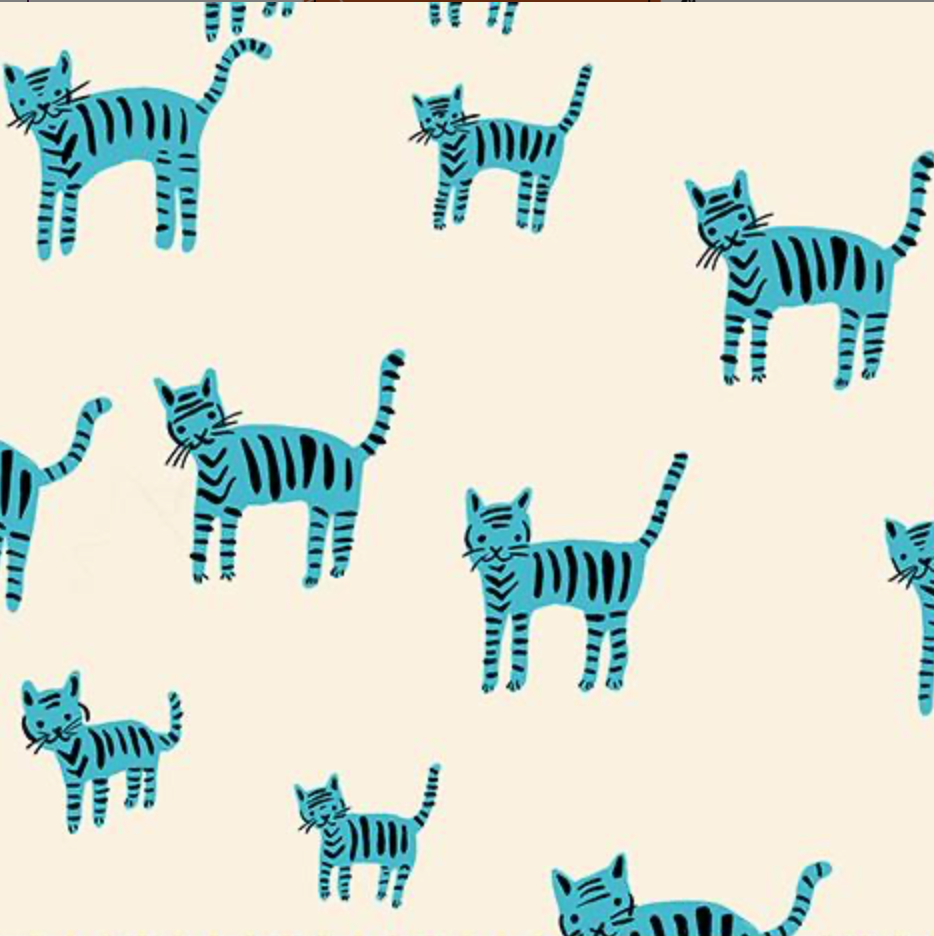 Ruby Star Society Catnap Turquoise Tigers