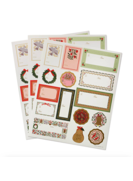 Rifle Paper Co Rifle Paper Co. Pack of 3 Christmastide Stickers & Labels