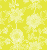 Northcott Silhouette Stitched Dahlia Sun