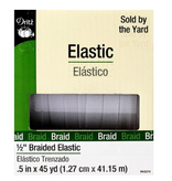 Dritz White Braided Elastic 1/2"
