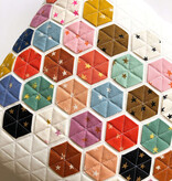 Cath Hall Beginner: Modern Hexie Pillow, Wednesday, January 14th & Monday, January 26th, 5pm-8pm
