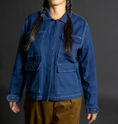 Lori Caldwell CLASS IN SESSION! Garment Lab: Work Wear Jacket, Saturdays, January 10th, 17th, 24th, & 31st, 5:30pm-8:30pm