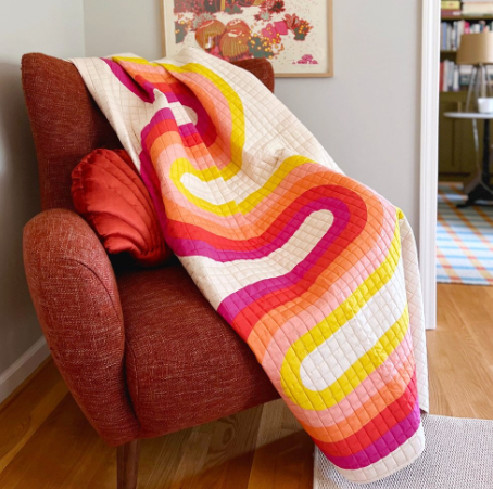 Vivien Wise Advanced Beginner: Looperette Quilt, Tuesdays, February 10th, 17th, 24th, March 3rd & 10th, 5pm-8pm