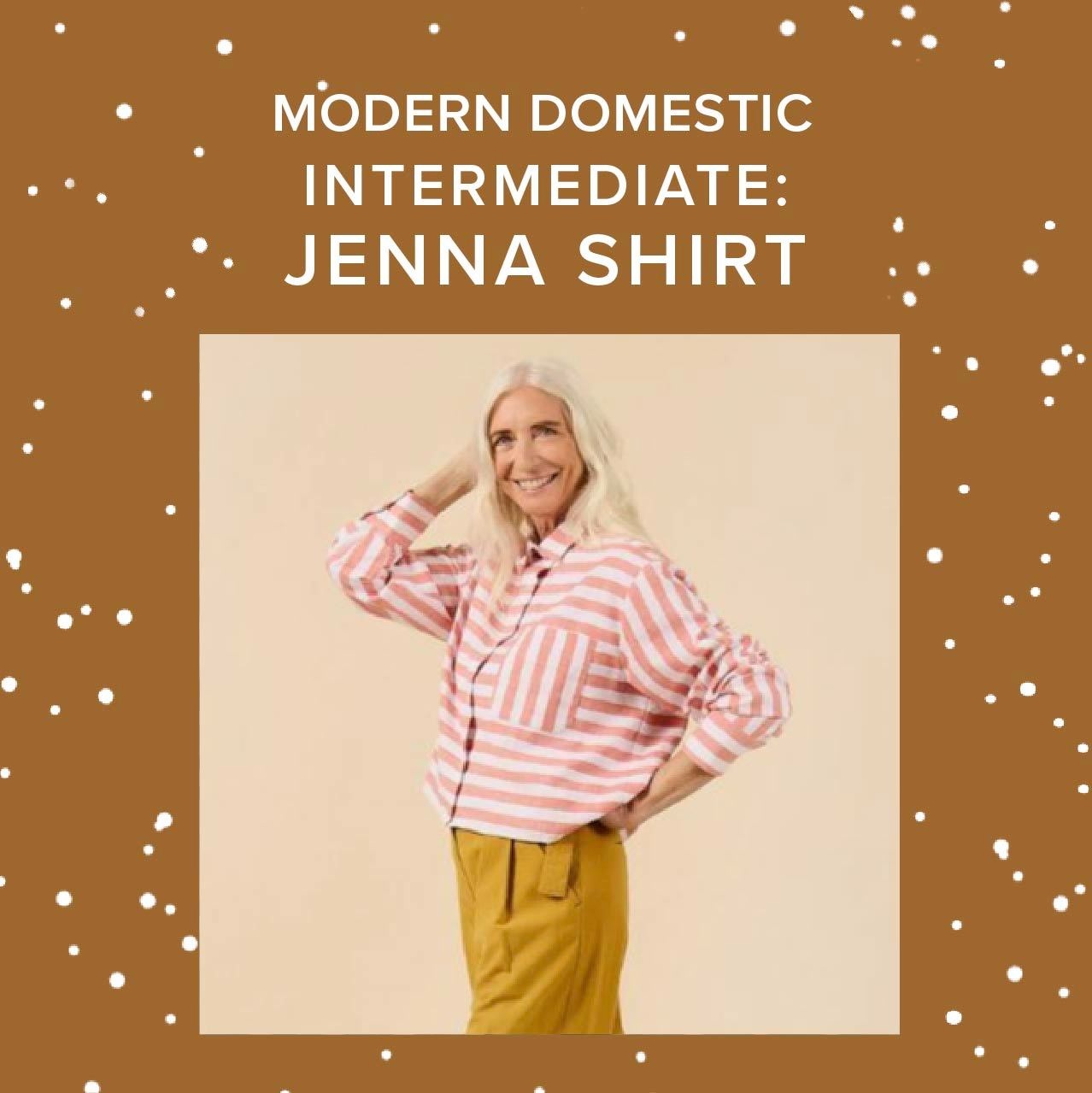 Rachel Halse TWO SPOTS LEFT! Intermediate Garment: Jenna Shirt & Dress, Thursdays, February 19th, 26th, March 5th, 12th, & 19th, 5:30pm-8pm