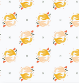 Cloud 9 Fabrics Snail Mail Floral Postage