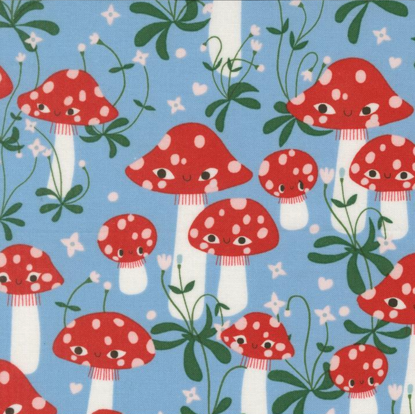 Moda Funny Valentine Sky Mushrooms