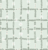 Cloud 9 Fabrics Snail Mail Daisy Chain Mint