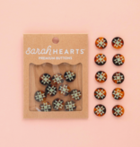 Sarah Hearts Sarah Hearts Quilt Star Small 5/8" Buttons