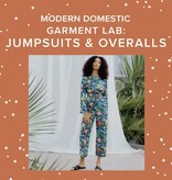 Lori Caldwell CLASS IN SESSION! Garment Lab: Jumpsuits & Overalls, Sundays, February 1st, 8th, & 15th, 10am-2pm
