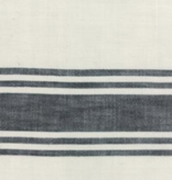 Moda 16” Toweling Urban Cottage Ivory w/ Black Stripe
