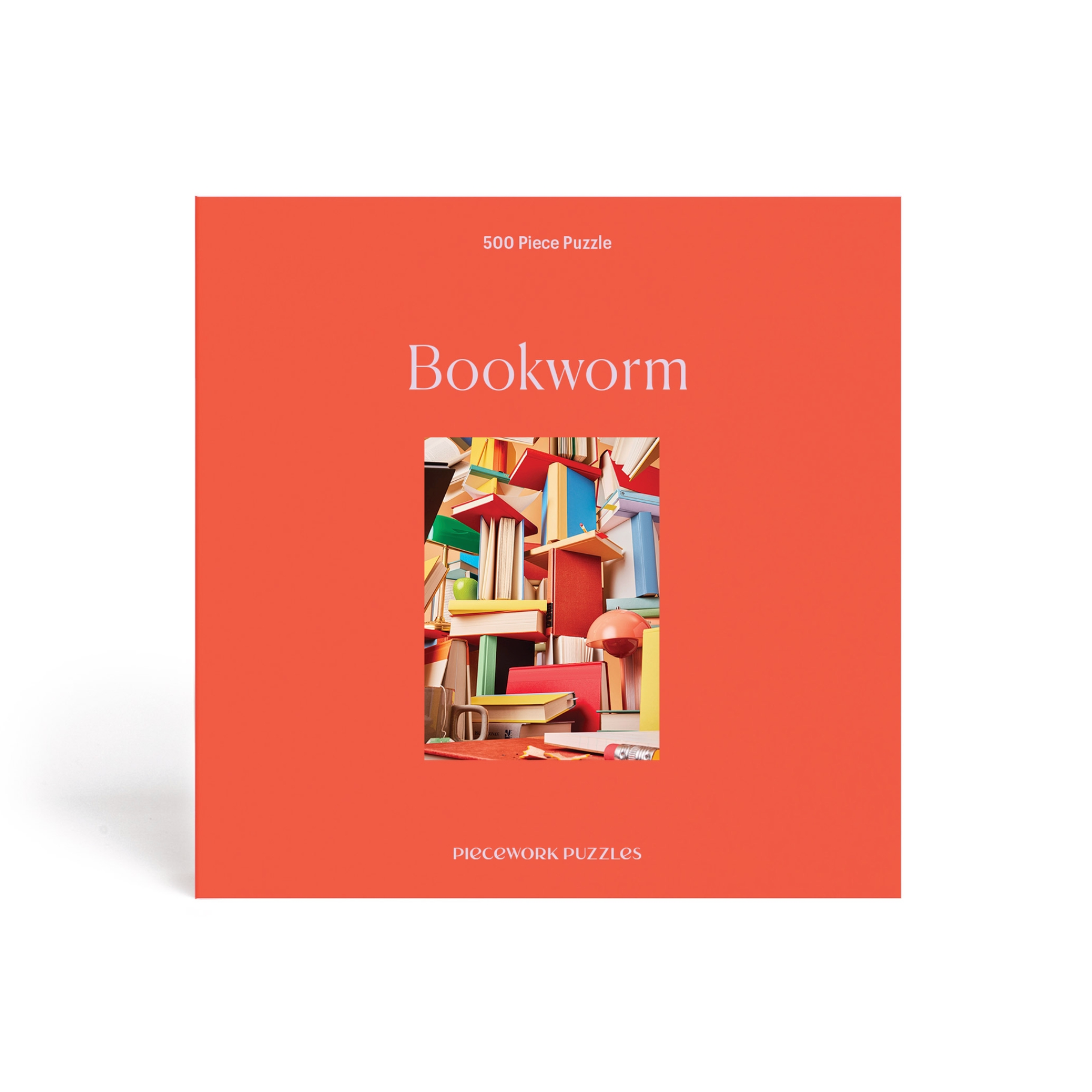 Piecework Puzzles Bookworm 500 Piece Puzzle