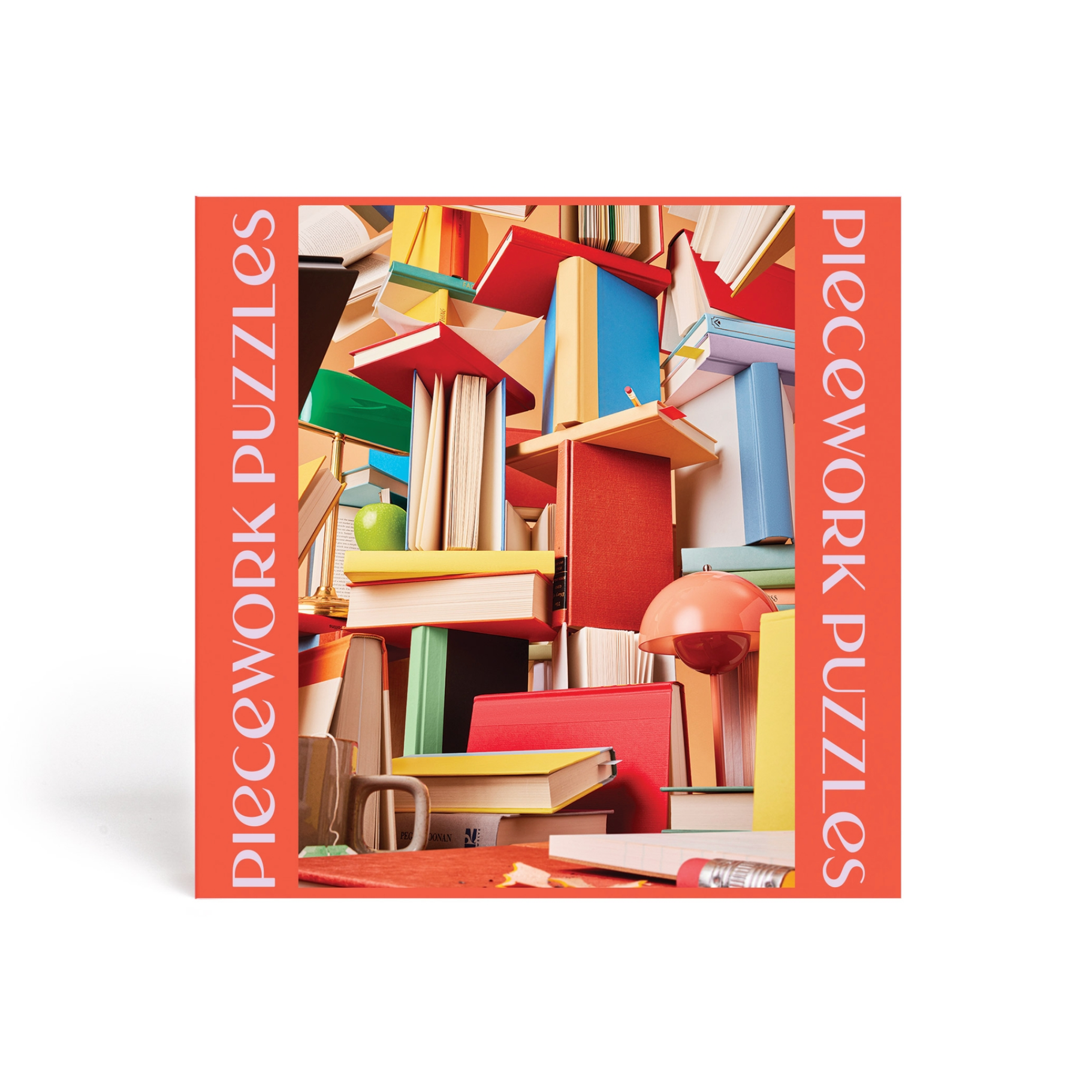 Piecework Puzzles Bookworm 500 Piece Puzzle