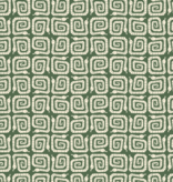 Cotton + Steel Rising Sun Winding Snake - Very Green